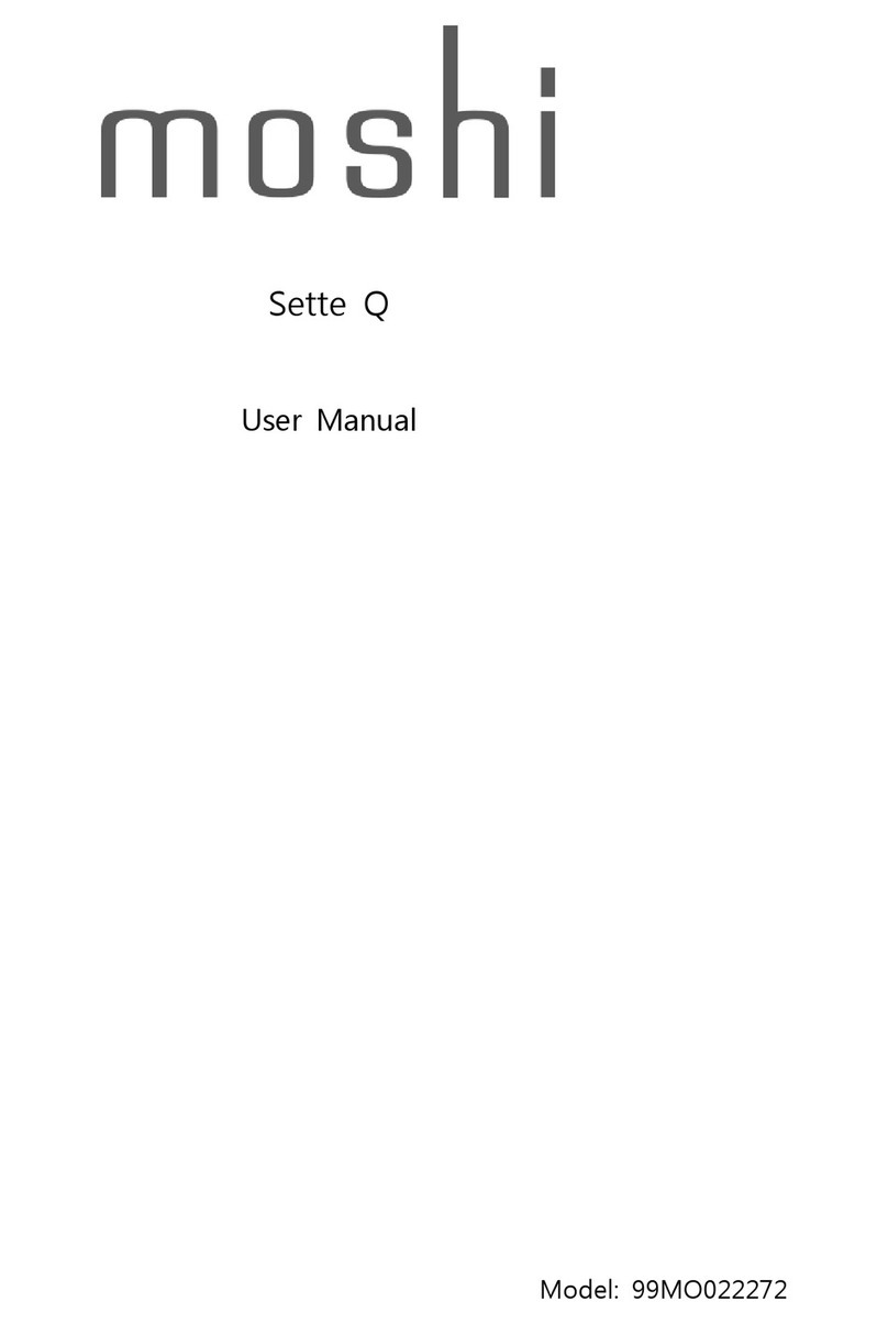 Moshi Sette Q Manuale utente