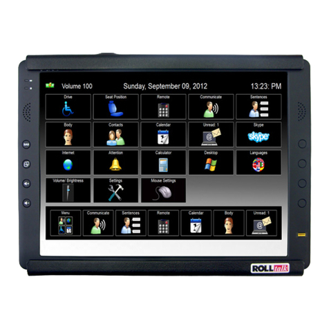 Abilia ROLLtalk NOVA Manuale utente