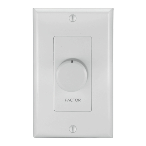 Factor VC-10D Manuale utente Factor VC-10D Manuale utente