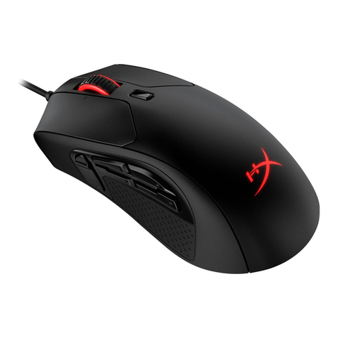 HyperX Pulsefire Raid Manuale utente