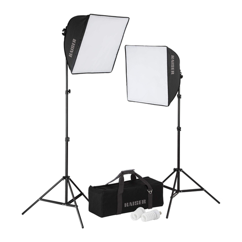 Kaiser studiolight E70 Kit Manuale utente