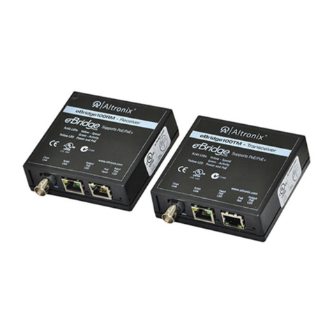 Altronix eBridge PLUS Manuale utente