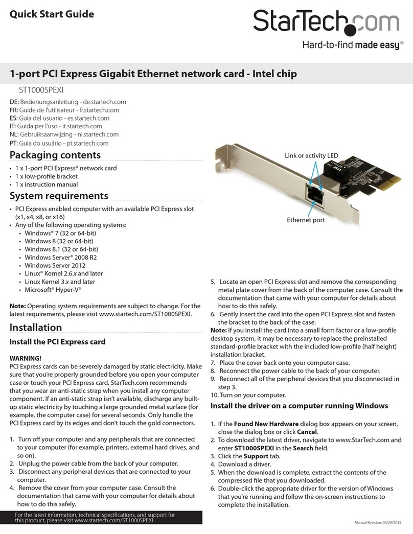 StarTech.com ST1000SPEXI Manuale utente