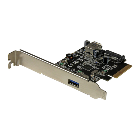 StarTech.com PEXUSB311EI Manuale utente StarTech.com PEXUSB311EI Manuale utente