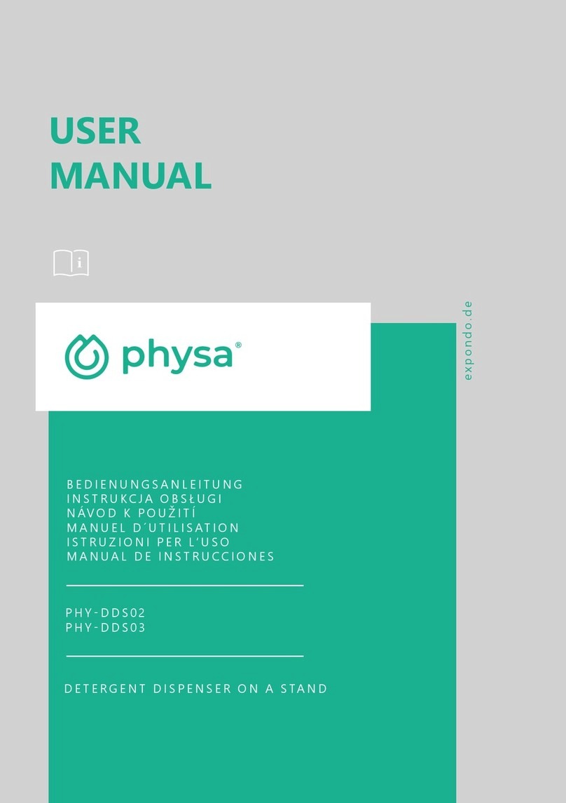 physa PHY-DDS02 Manuale utente
