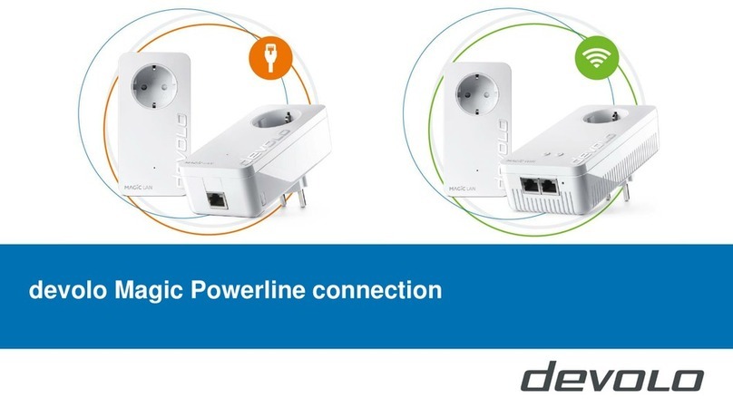 Devolo Magic Powerline Manuale utente