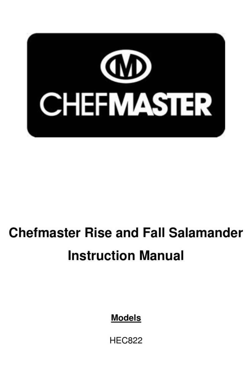 Chef-Master HEC822 Manuale utente