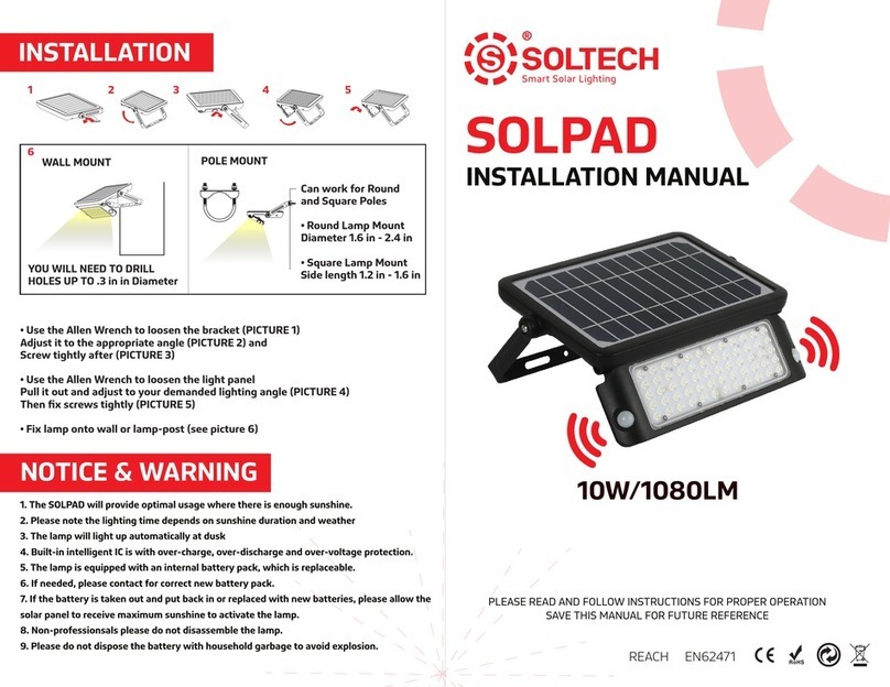 Soltech SOLPAD 10W Manuale utente