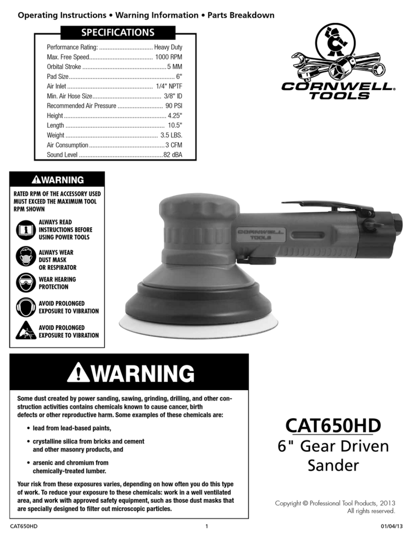 Cornwell Tools CAT650HD Manuale utente