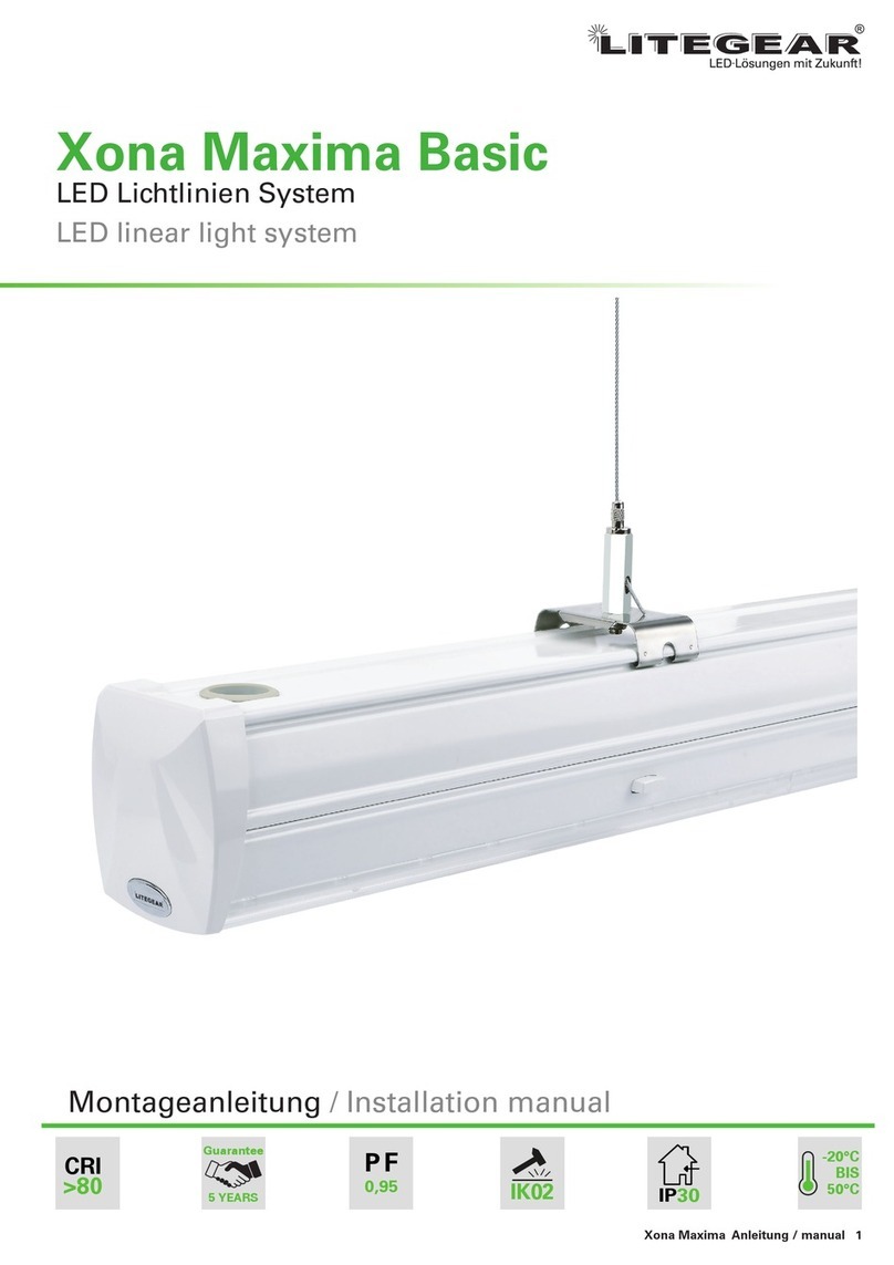 LiteGear Xona Maxima Basic Manuale utente LiteGear Xona Maxima Basic Manuale utente