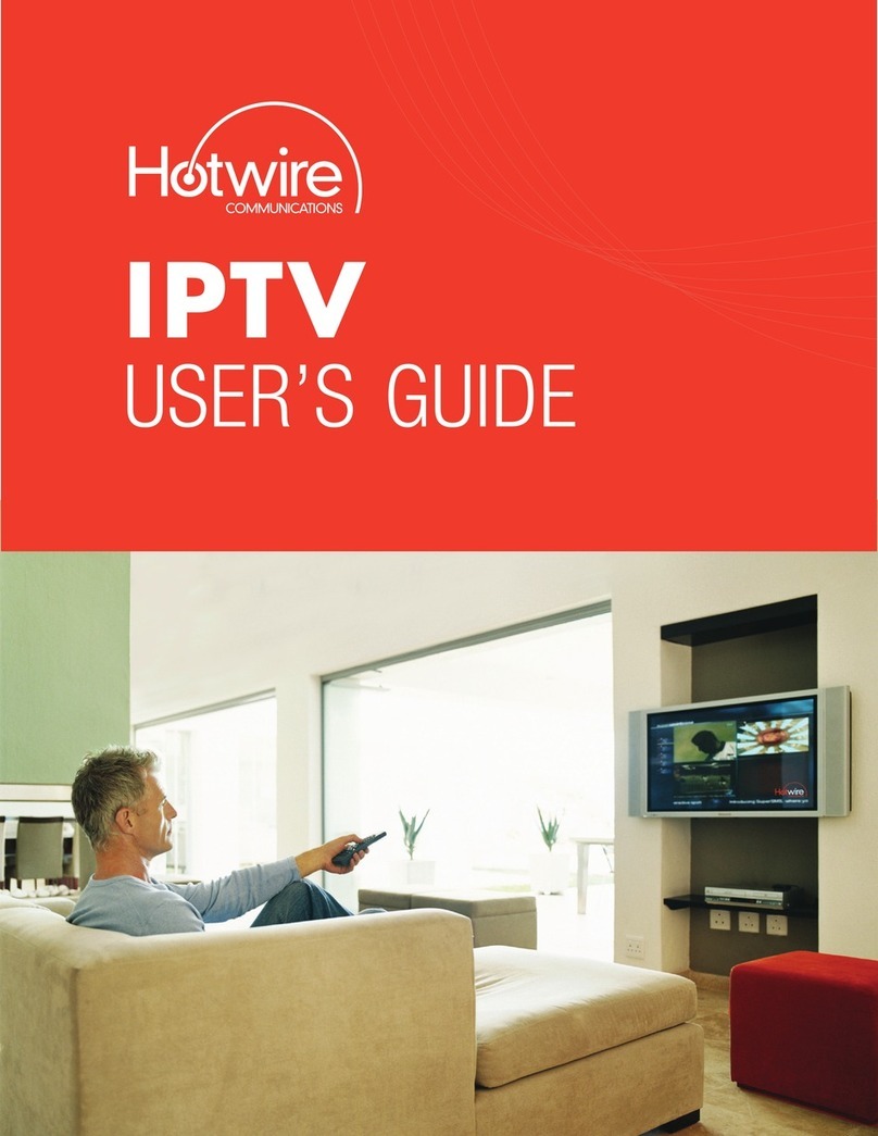 HotWire IPTV Manuale utente