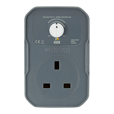 MISSION CONTROLS BASiCFAN Manuale utente