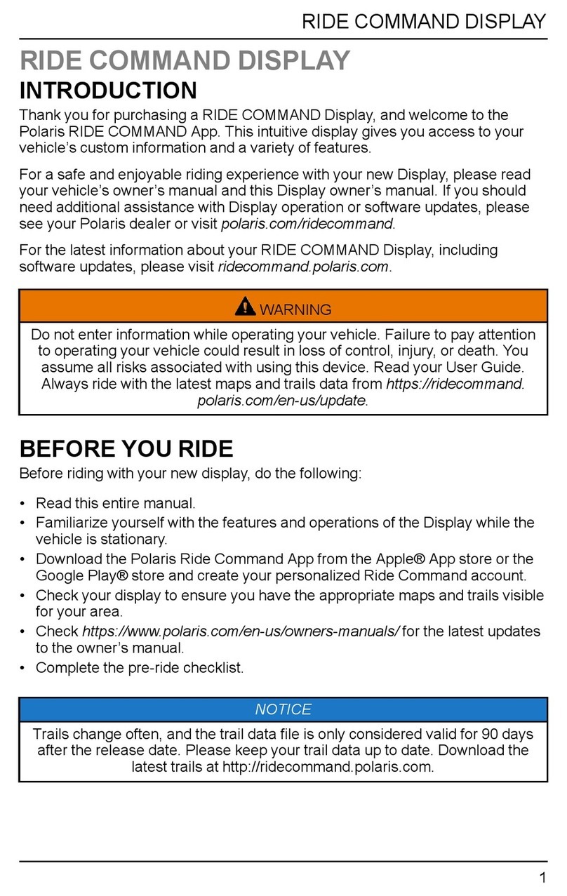Ride COMMAND Manuale utente