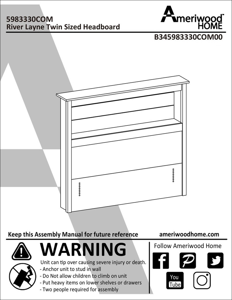Ameriwood HOME River Layne 5983330COM Manuale utente