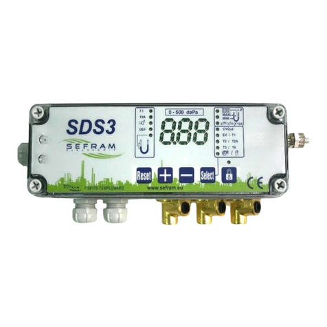 SEFRAM SDS3 Manuale utente