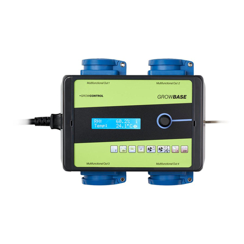 Growcontrol GROWBASE Manuale utente