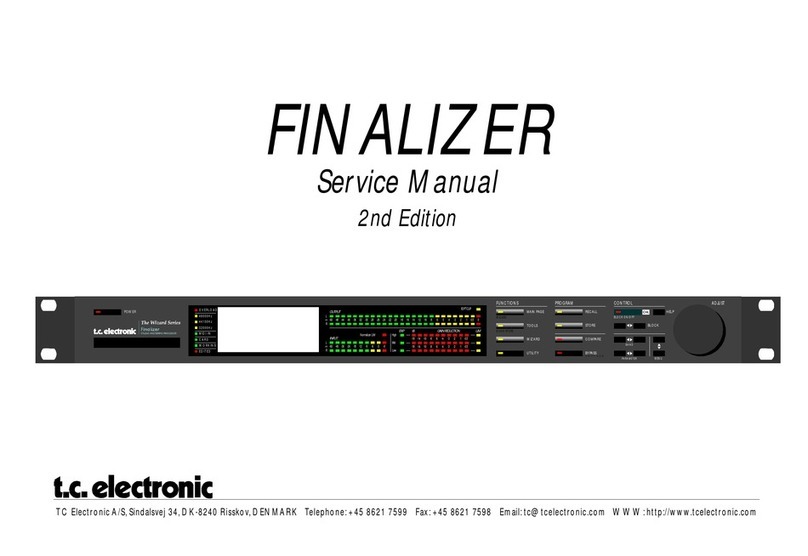 TC Electronic Finalizer Manuale utente