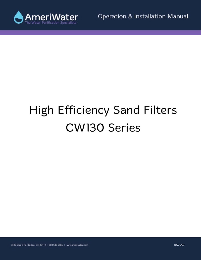 AmeriWater CW130 Series Manuale utente