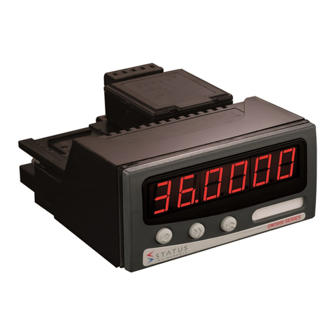 Status Instruments DM3600A Manuale utente Status Instruments DM3600A Manuale utente