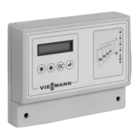 Viessmann Cascade control unit Manuale di servizio