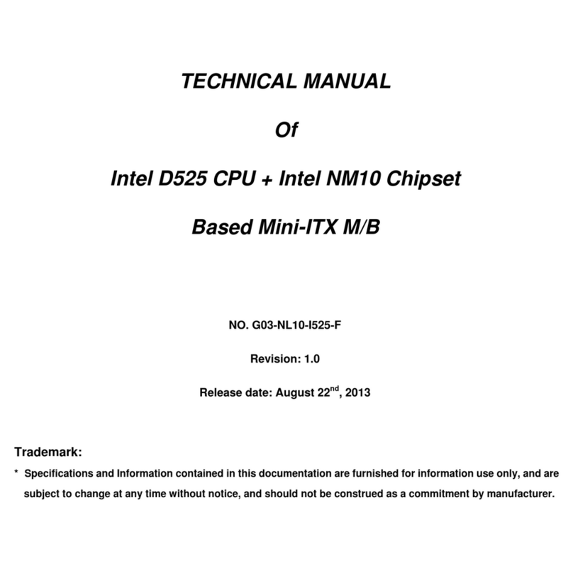 Intel D525 Manuale utente Intel D525 Manuale utente