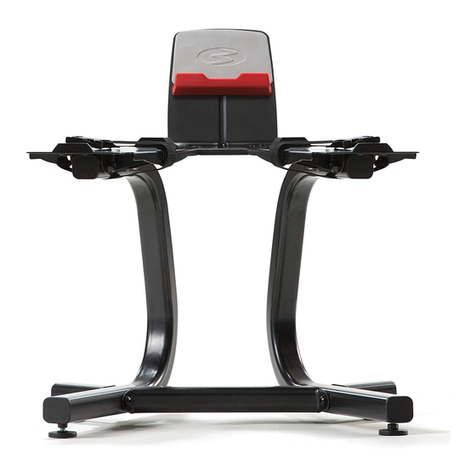 Nautilus Bowflex SelectTech Stand Manuale utente Nautilus Bowflex SelectTech Stand Manuale utente