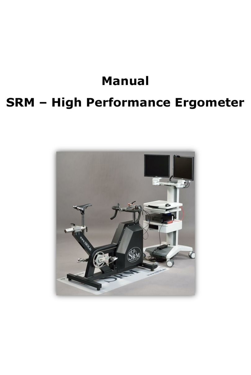 SRM High Performance Ergometer Manuale utente