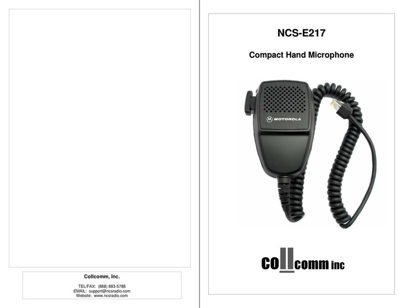 Collcomm NCS-E217 Manuale utente