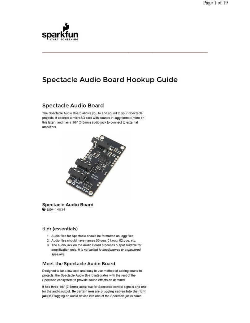 sparkfun DEV-14034 Documento tecnico