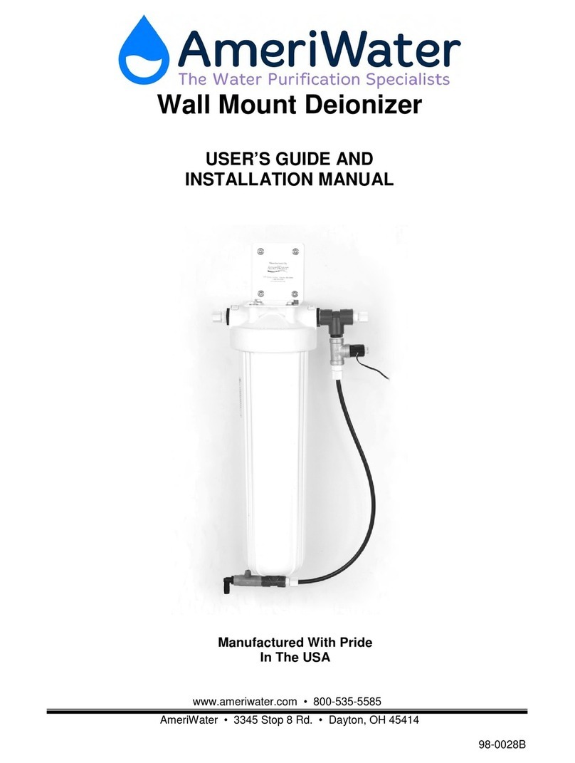 AmeriWater OH 45414 Manuale di istruzioni