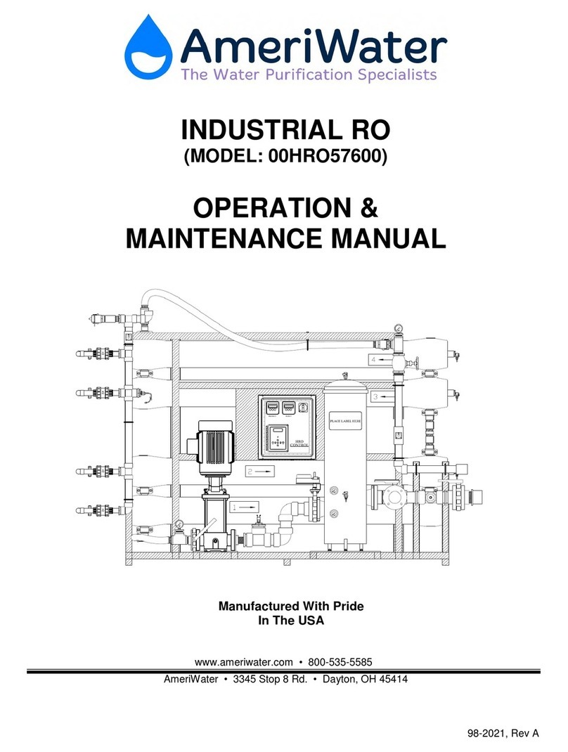 AmeriWater 00HRO57600 Manuale