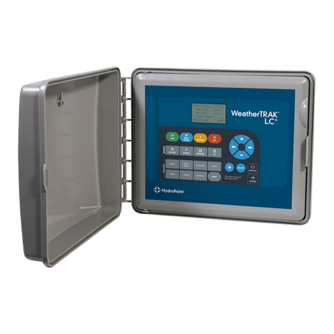 HydroPoint WeatherTRAK LC Controller Manuale utente