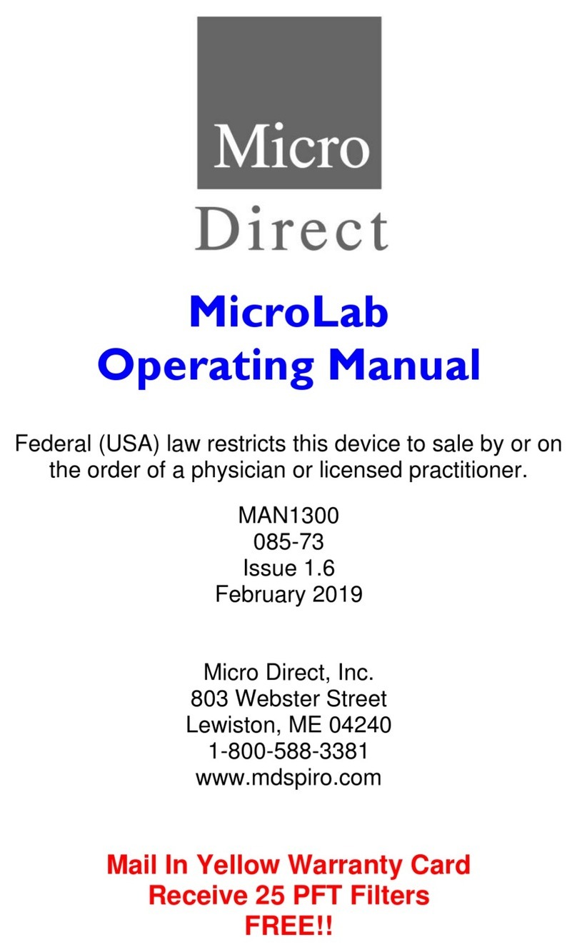 Micro Direct MicroLab Manuale utente