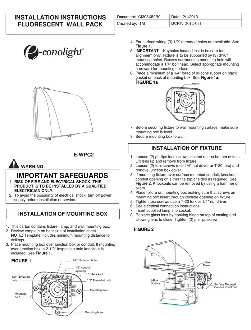 e-conolight E-WPC2 Manuale utente e-conolight E-WPC2 Manuale utente
