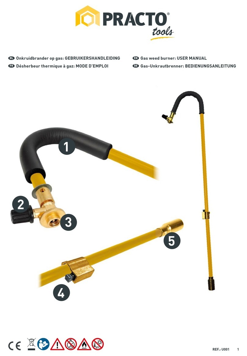 PRACTO tools U001 Manuale utente