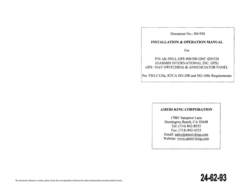 Ameri-King AK-950L Manuale utente