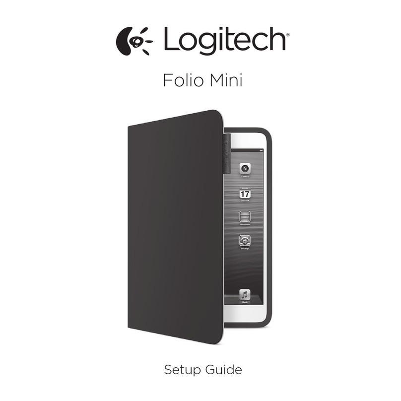 Logitech Keyboard Folio Mini Manuale utente