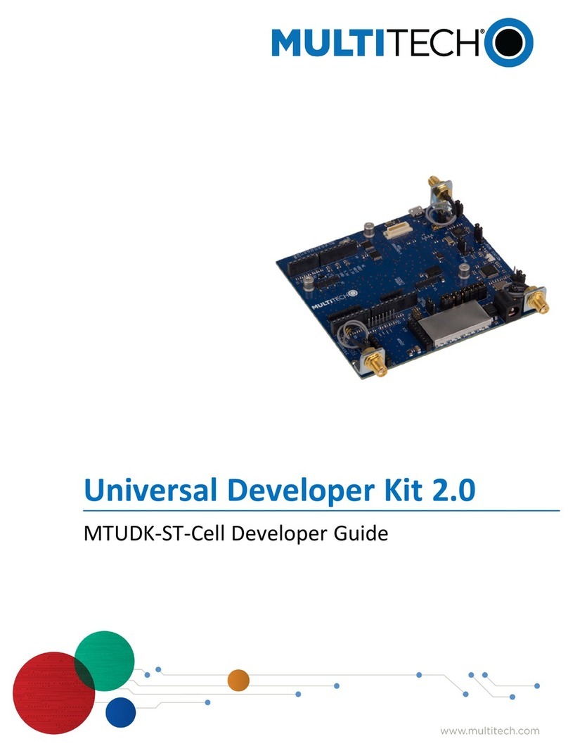 Multitech Universal Developer Kit 2.0 Manuale di istruzioni