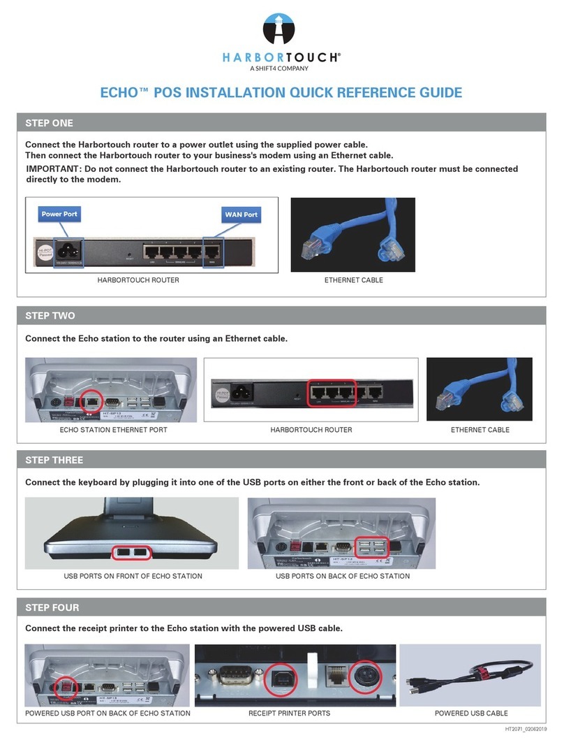 SHIFT4 HARBOURTOUCH ECHO Manuale utente