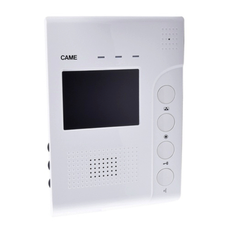 CAME VRK01 Manuale utente