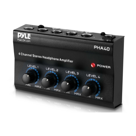 Pyle PHA40 Manuale utente
