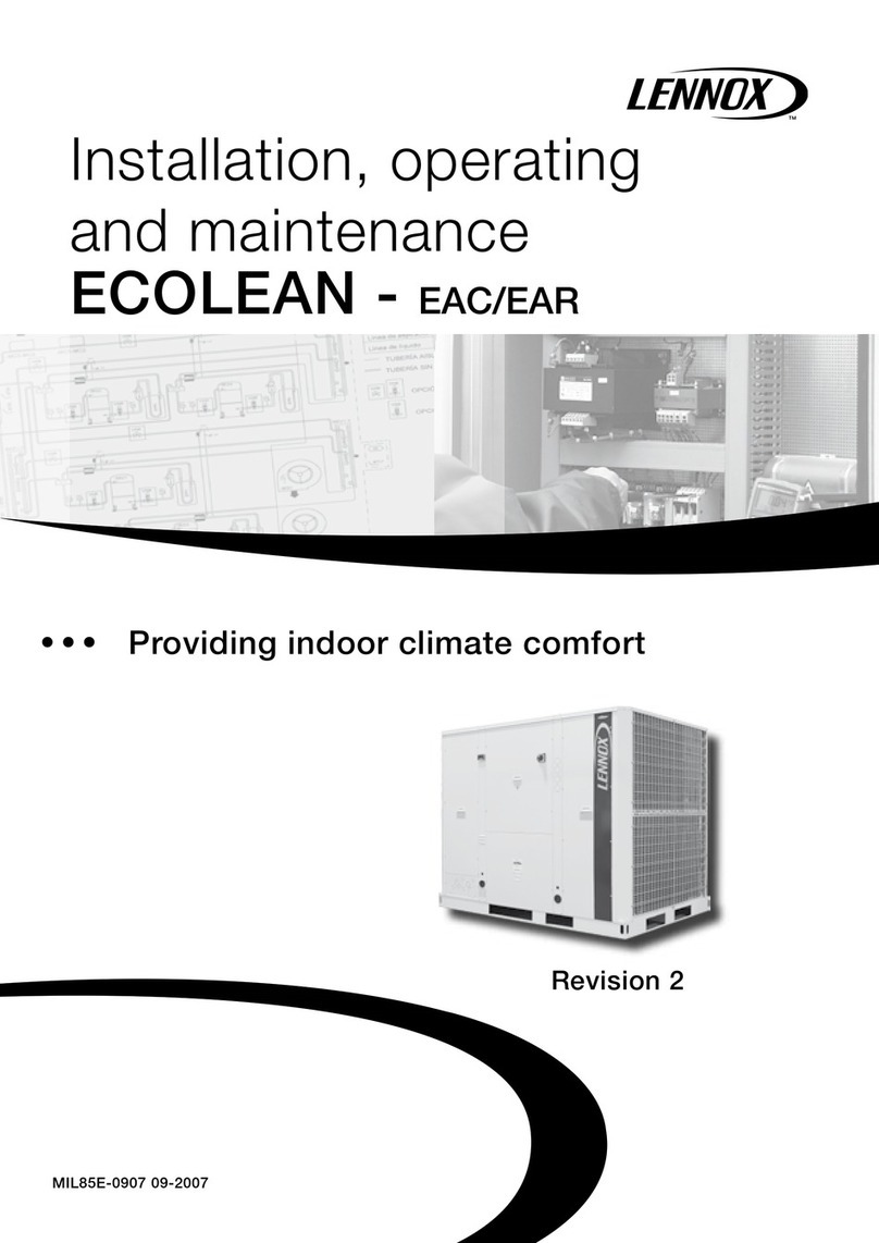 Lennox ECOLEAN EAC Series Manuale utente