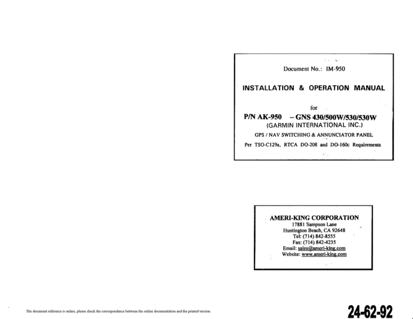 Ameri-King AK-950 Series Manuale utente Ameri-King AK-950 Series Manuale utente