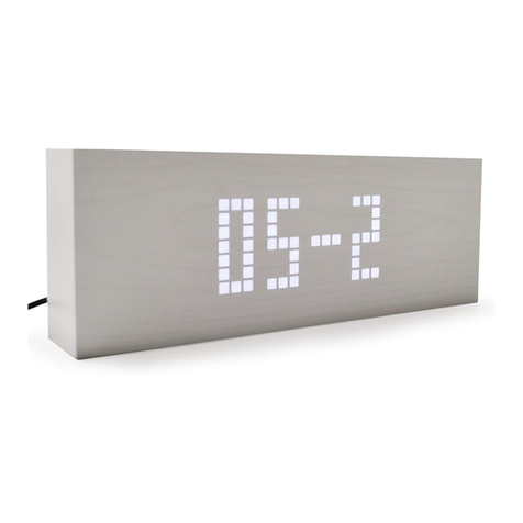 GINGKO Click Clock Message Manuale utente