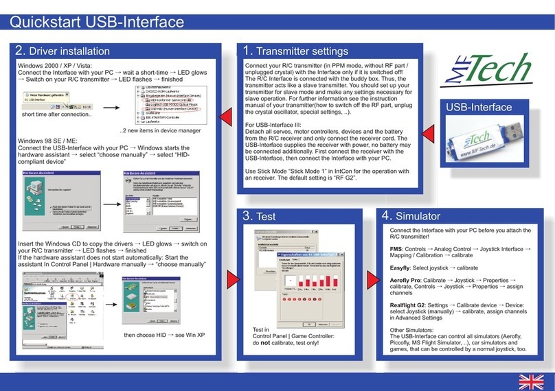 MFTech USB-Interface Manuale utente