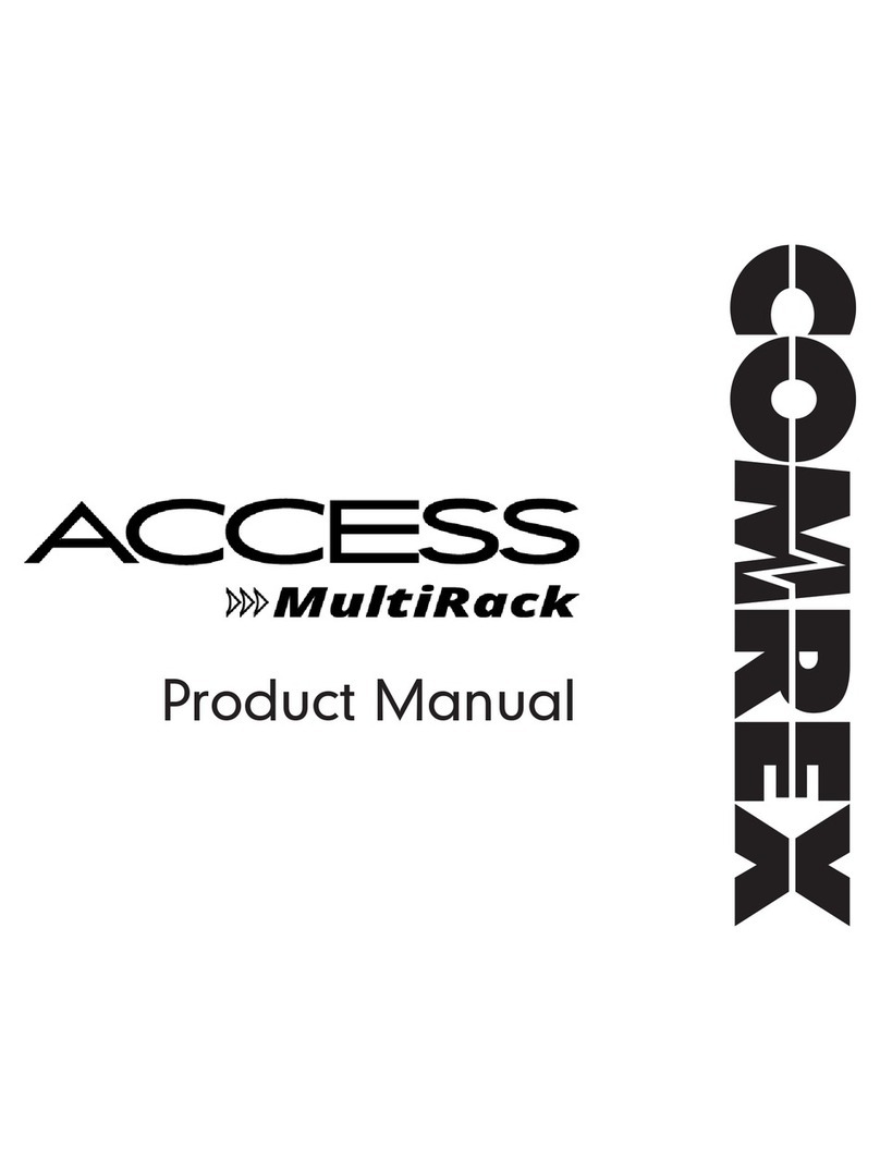Comrex ACCESS MultiRack Manuale utente
