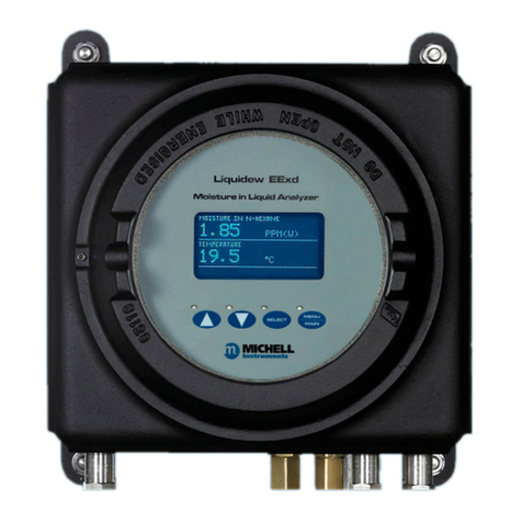 Michell Instruments Liquidew EExd Manuale utente