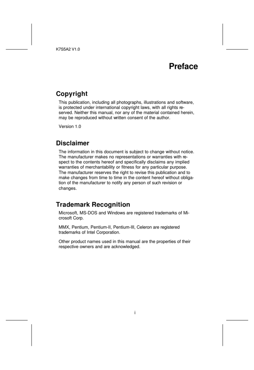 Elitegroup Computer Systems K7S5A2 Manuale utente