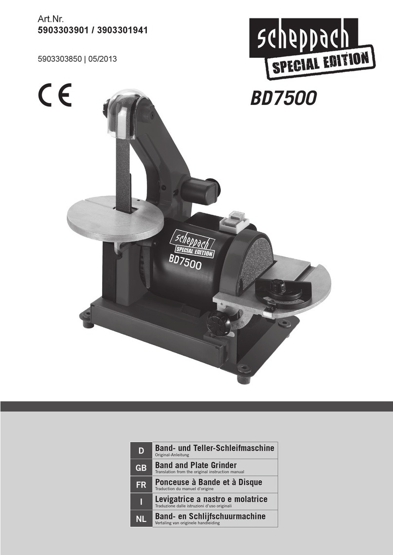 Scheppach BD7500 Istruzioni per il montaggio