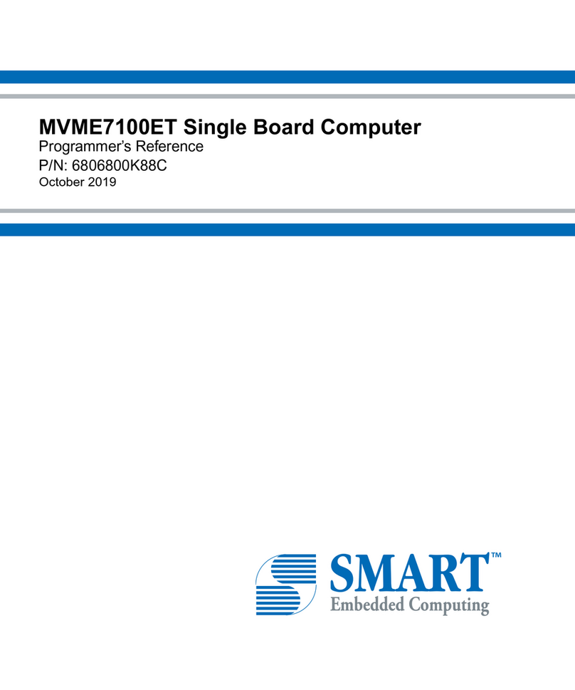 SMART Embedded Computing MVME7100ET Manuale utente